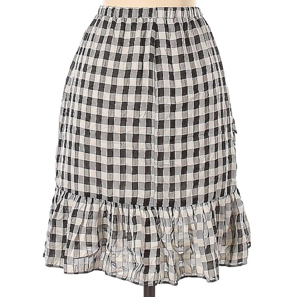 Cosmopolitan Gingham Skirt - Picture 2 of 2